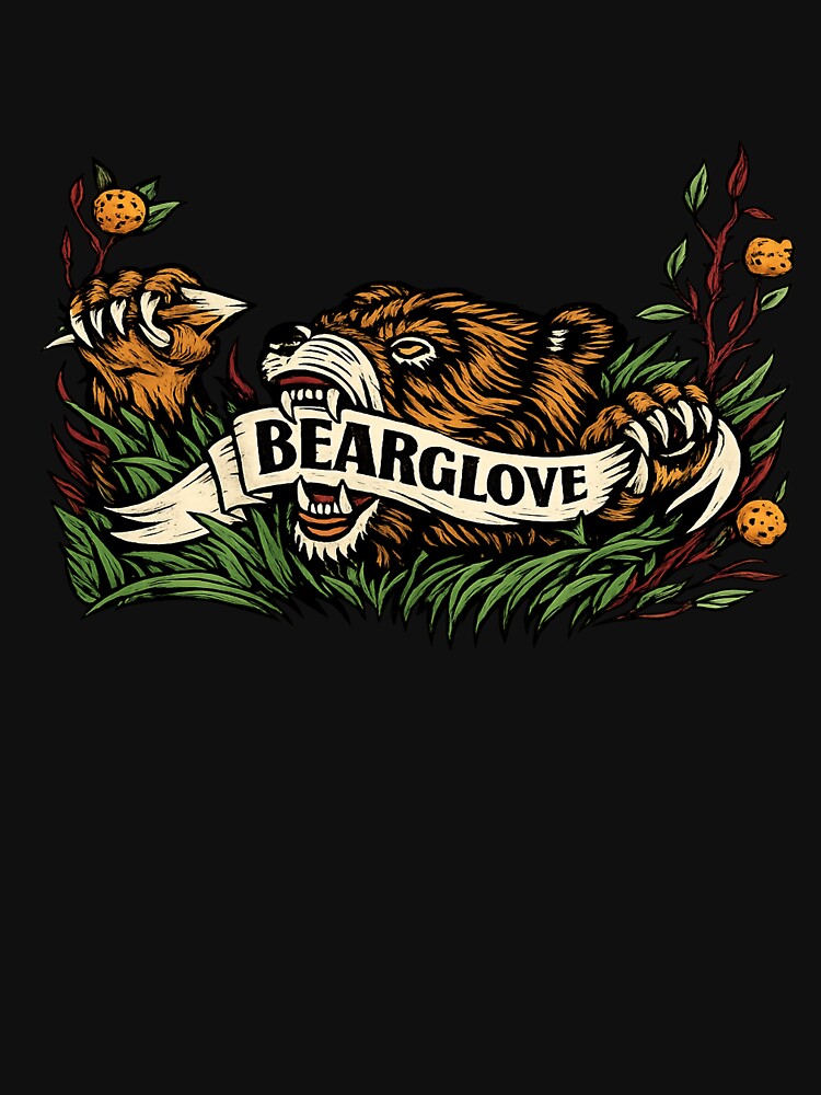 Bearglove Roaring Bear Vintage Tattoo Style by Meterka