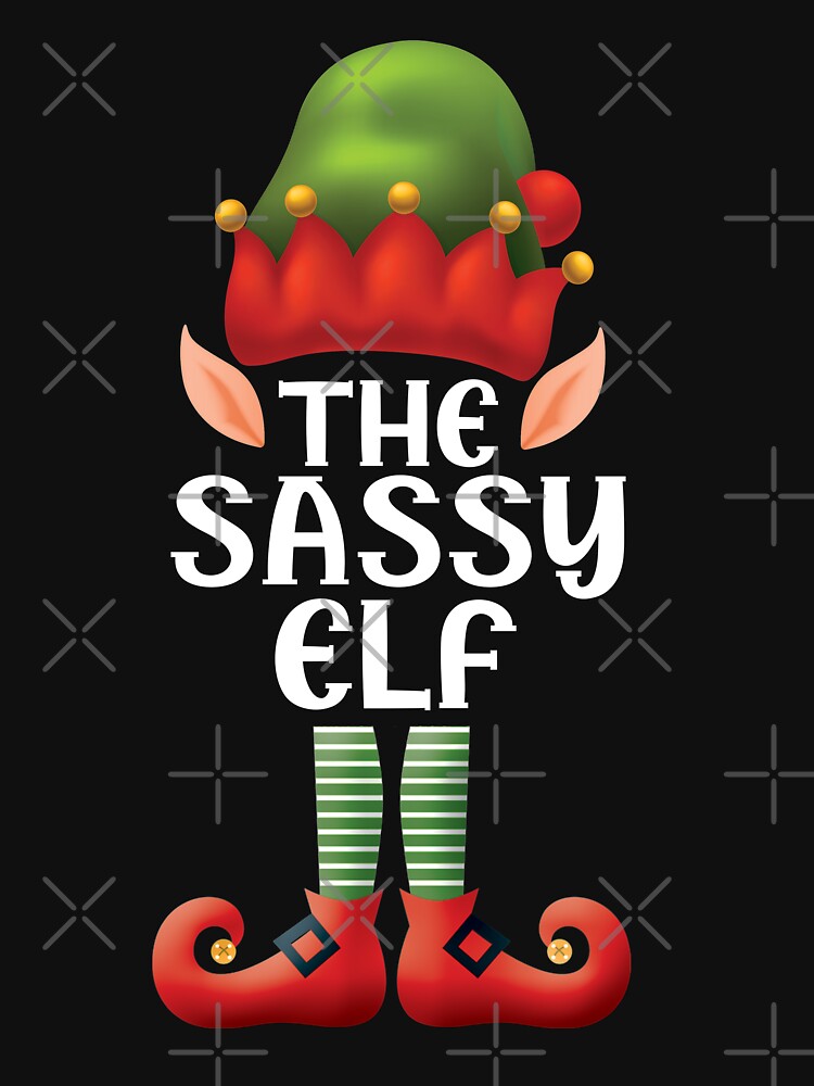 Christmas family elf matching the sassy elf by seifouBVB