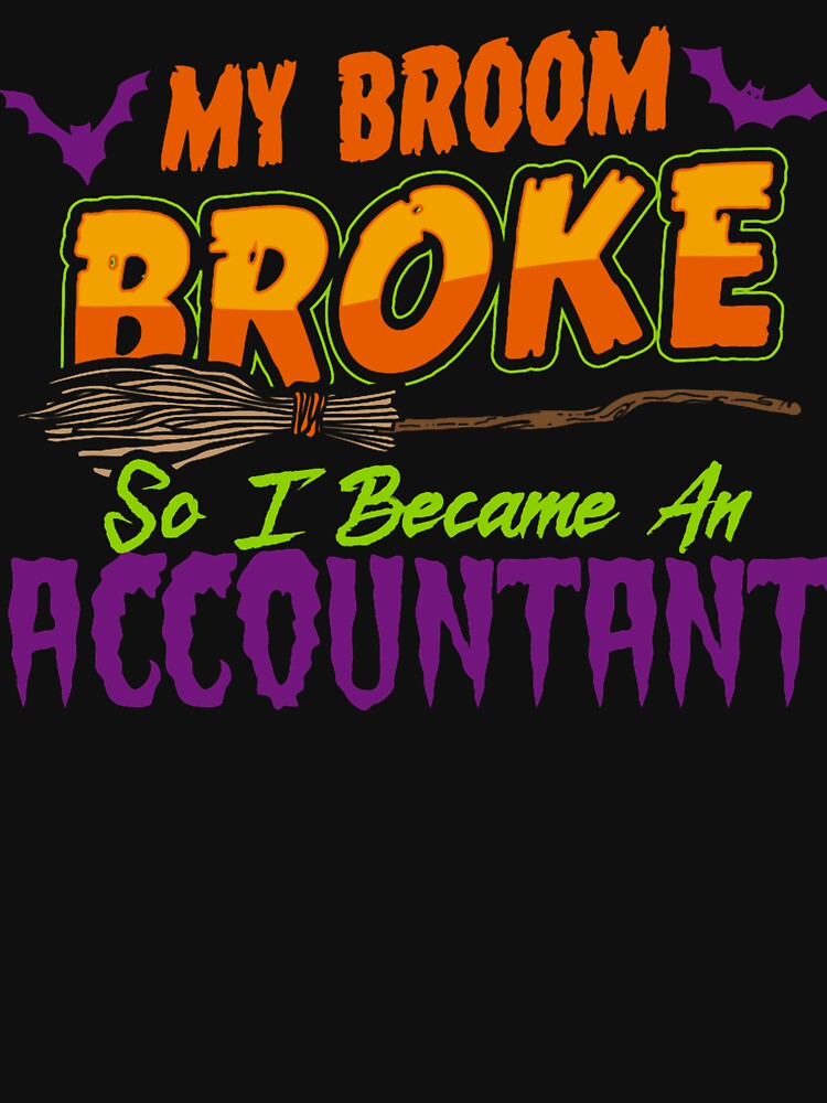 Accountant Haloween funny Graphic For Men Women by HicksAgu