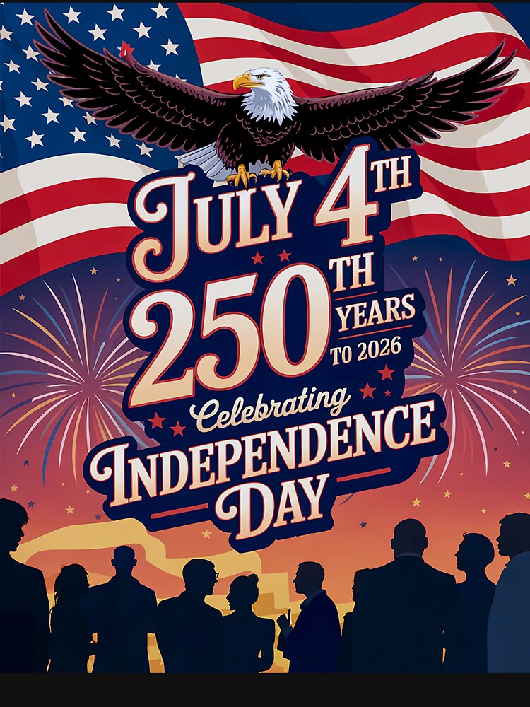 JULY 4th 1776 to 2026 - 250th YEARS CELEBRATING INDEPENDENCE DAY by DBM Photo Art 1
