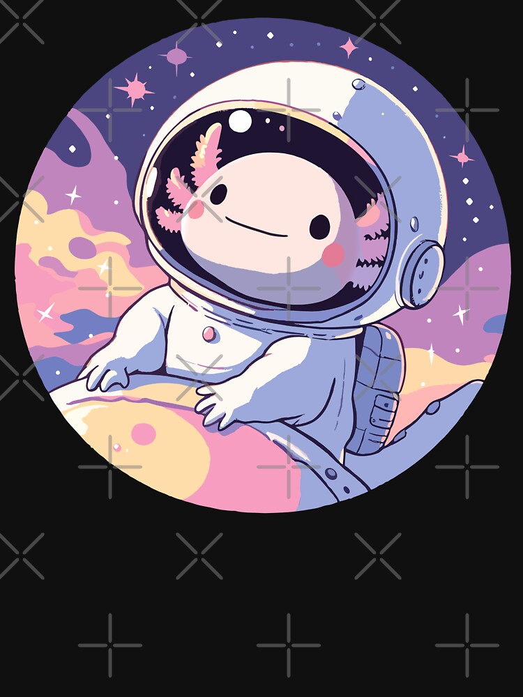 spacealotl by Lunaire Designs