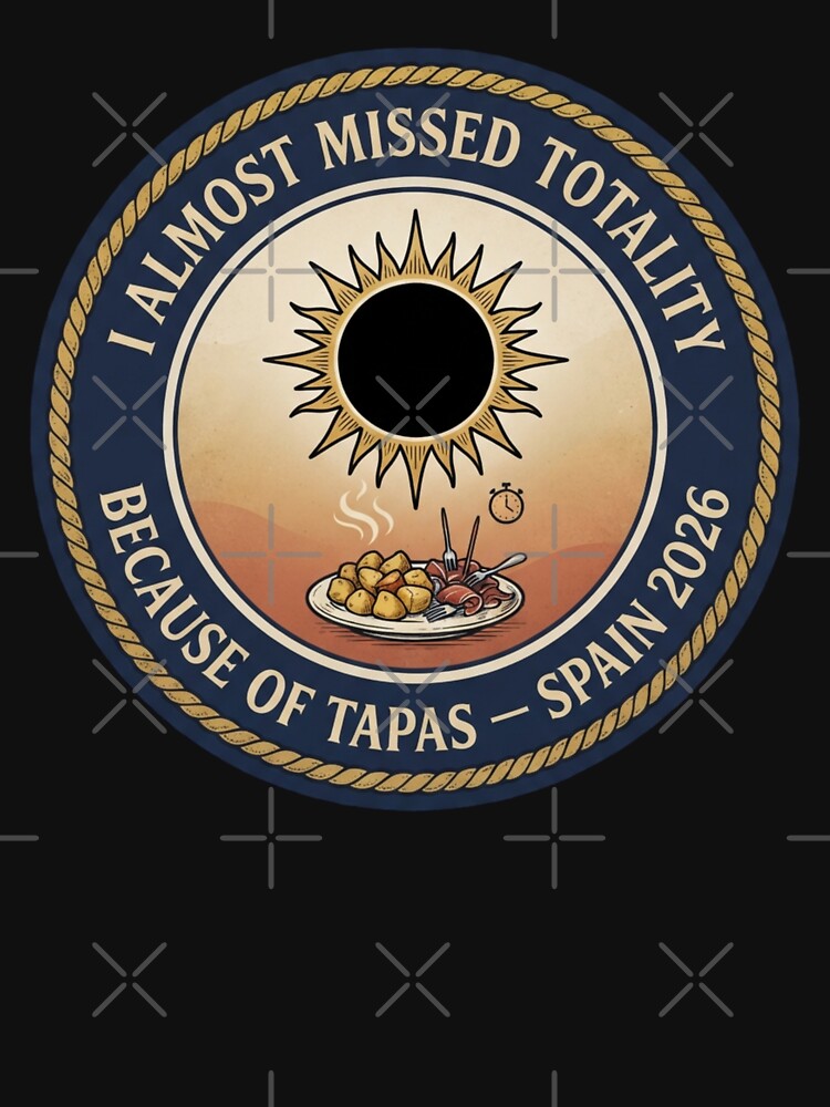 Almost Missed Totality Because of Tapas Spain by CalmCapy Co