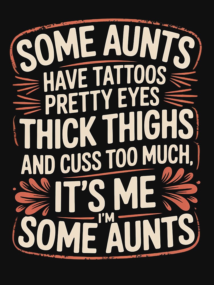 Some Aunts Cuss Too Much Auntie Gifts Aunt by OlafLica
