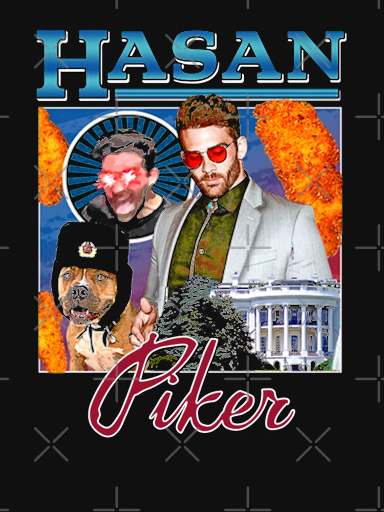 Hasan Piker T-Shirts Gift For Fans, For Men and Women, Gift Mother Day, Father Day by KristaKane