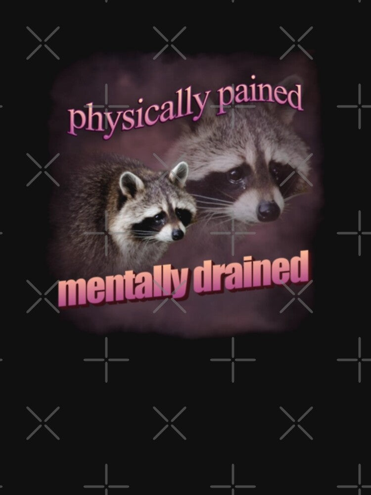 Drained Raccoon Meme by DheninStudio