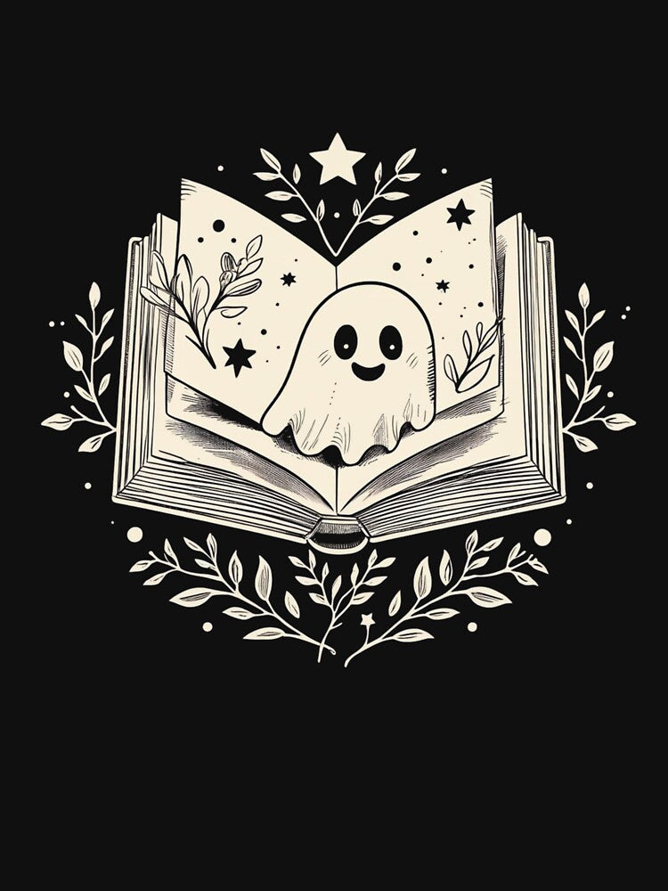 Haunted Library – Glowing Book by fantasyy