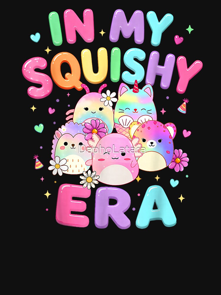 In My Squishy Era Cute Pastel Animal Plushies Kawaii Aesthetic by DaphoLatara
