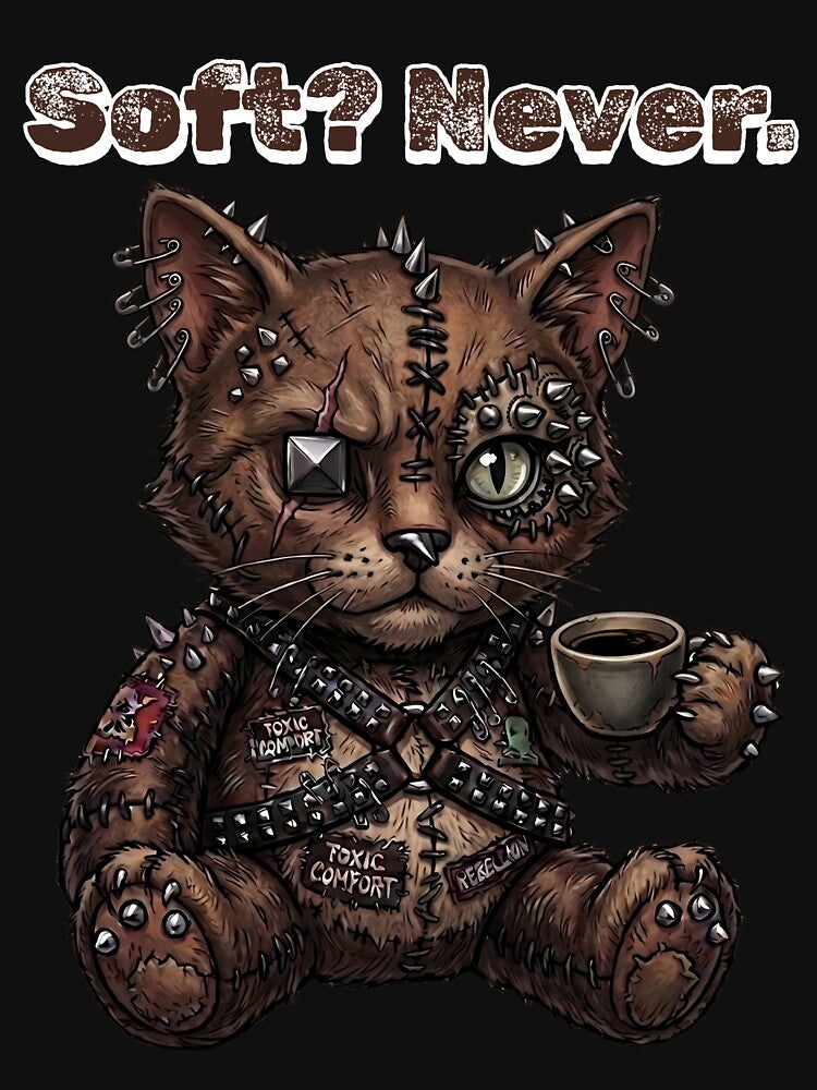 Copy of Copy of Soft Never Punk Cat by masakiworks