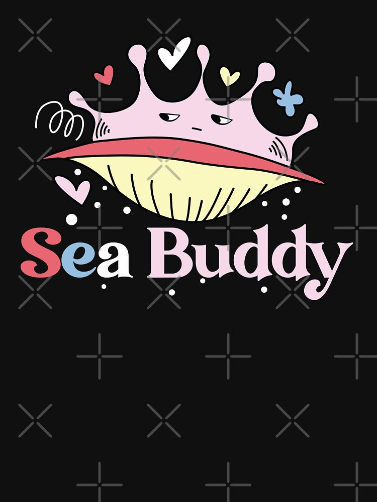 Cute Sea Buddy Axolotl Art by graphicnew