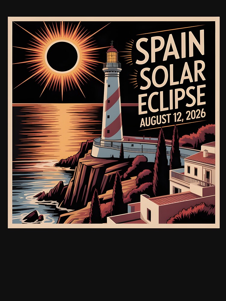 Total Eclipse 2026 Solar Eclipse Across Spain Iceland And The Sea by Redgiant87x