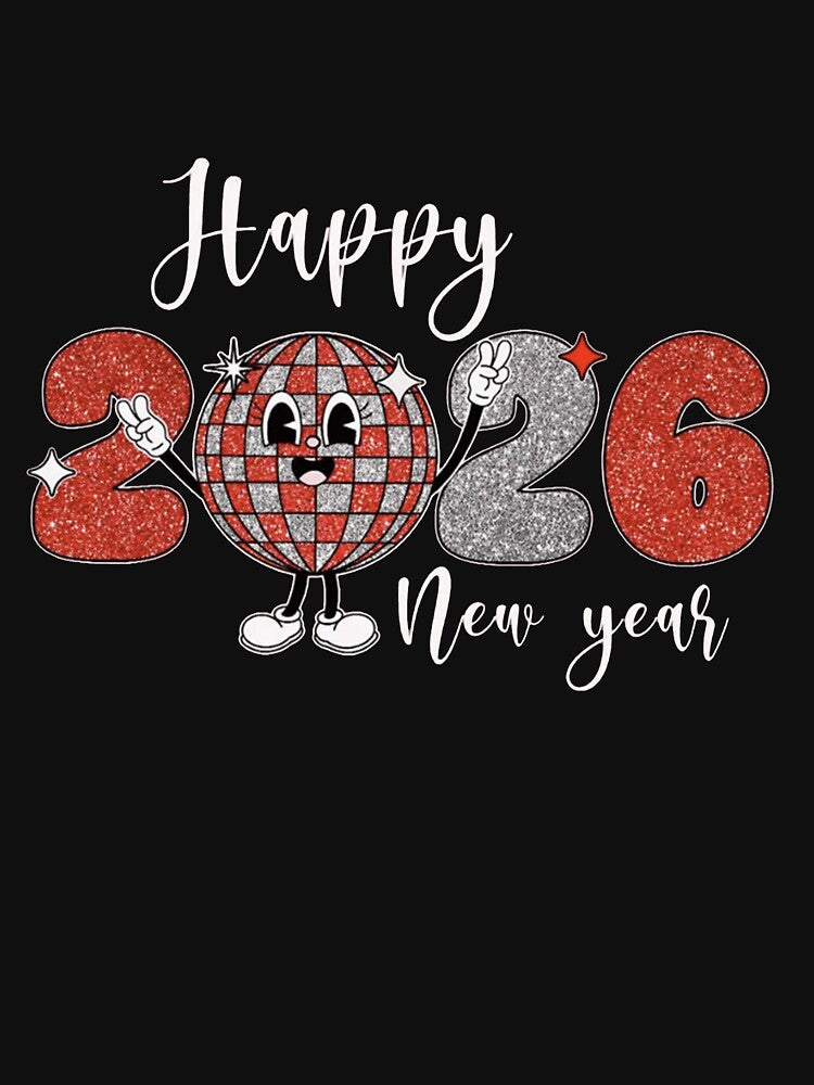 Happy New Year 2026 , Gold New Year’s Eve , Family Matching New Year , Couple Party , Funny New Year by sauruscreated