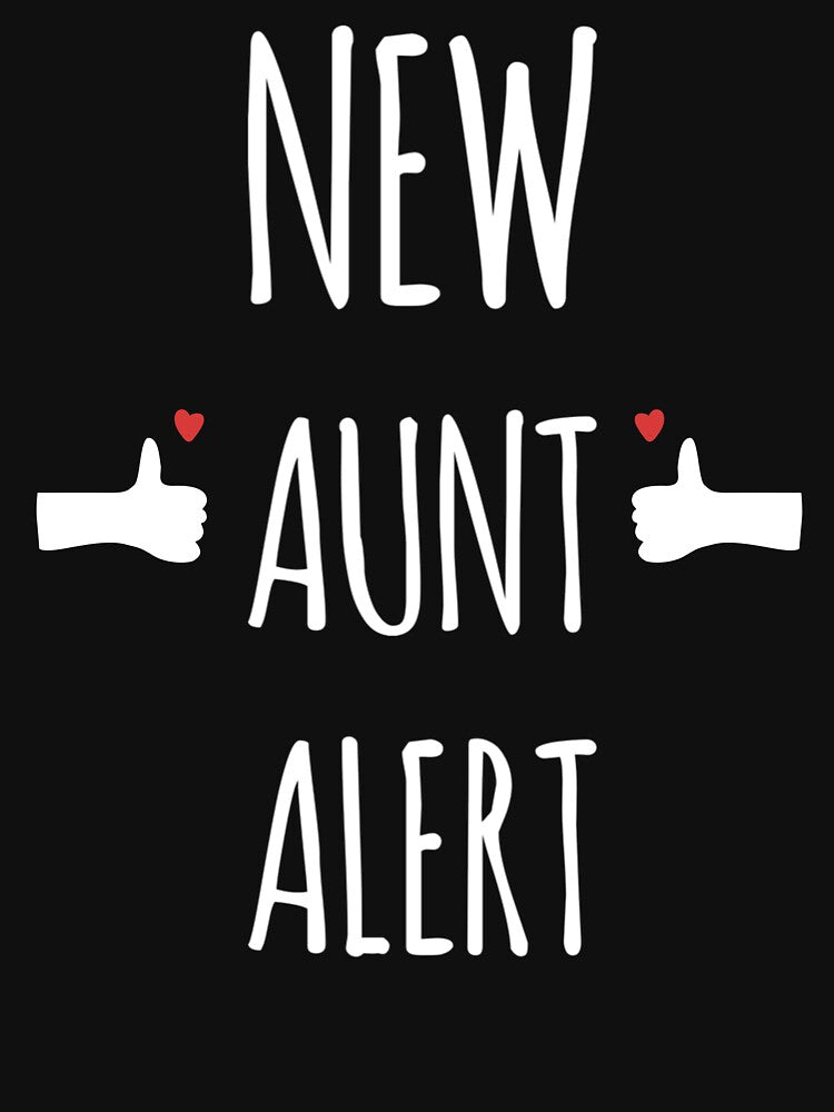 New Aunt Alert Gift For Aunties by designitfun
