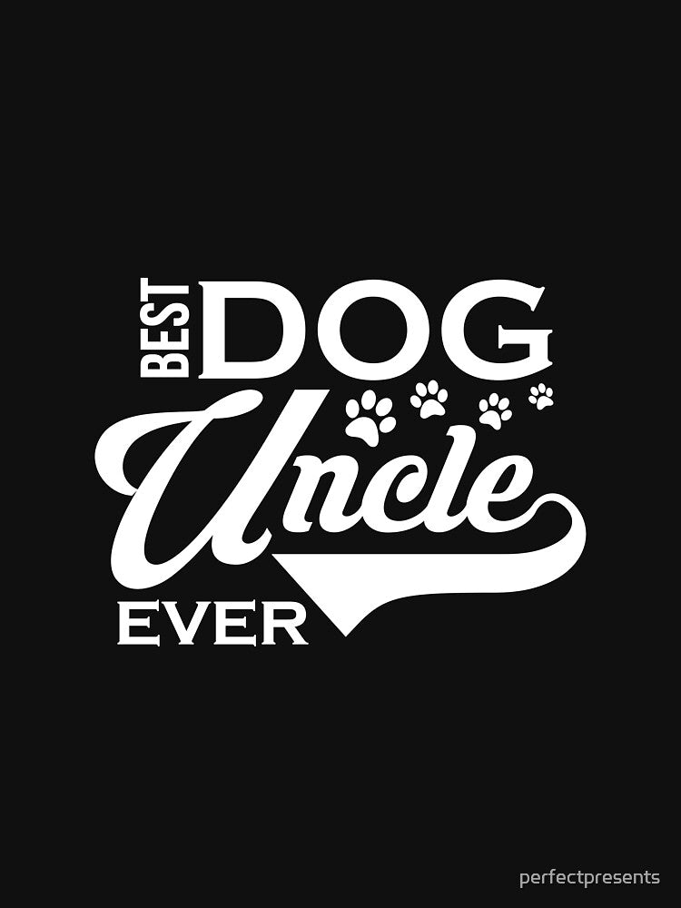 Cute & Funny Best Dog Uncle Ever Dogsitter by perfectpresents