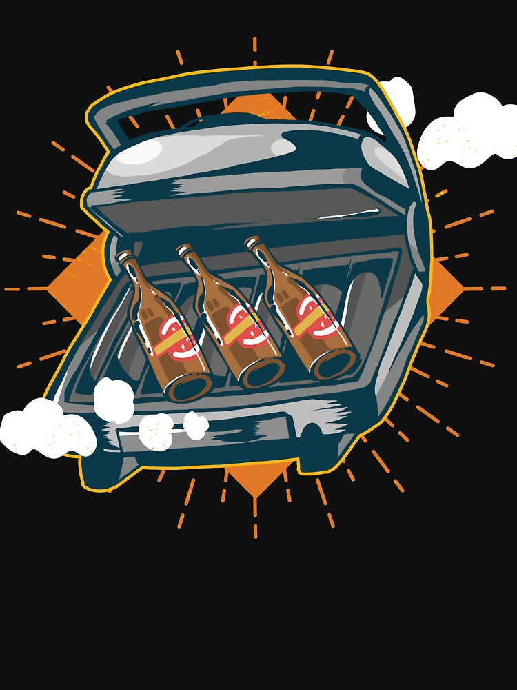 Funny Beer Barbecue by Hoiho Adventure Shirts