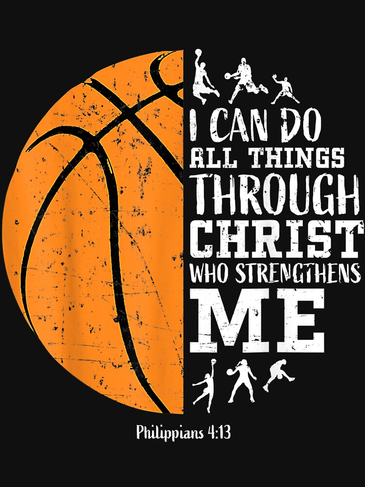 Christian Basketball Men Boys Kids Religious Gifts by wendyy88