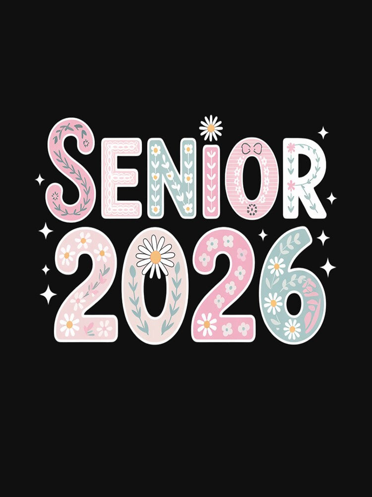 Coquette Lace Graduation Senior 2026 Preppy Class of 2026 by SIGORDESIGN