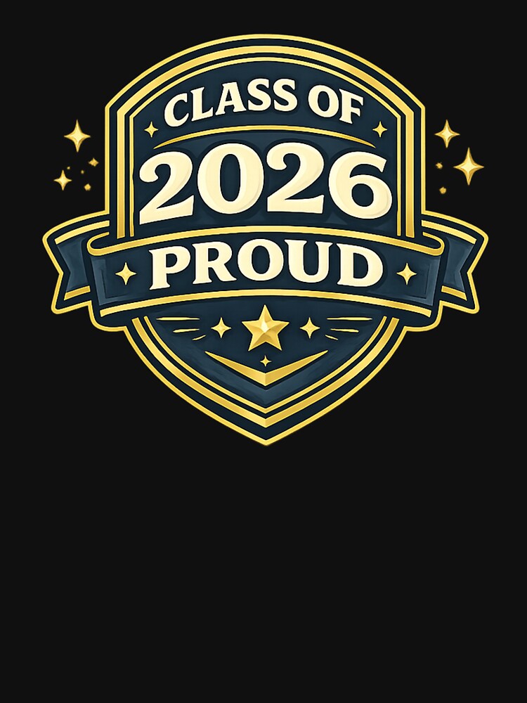 Class of 2026 Proud Graduation Badge by PunchDrop