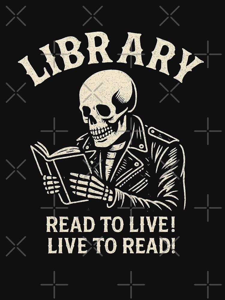 Library Riders Read to Live Live to Read by Alyn8