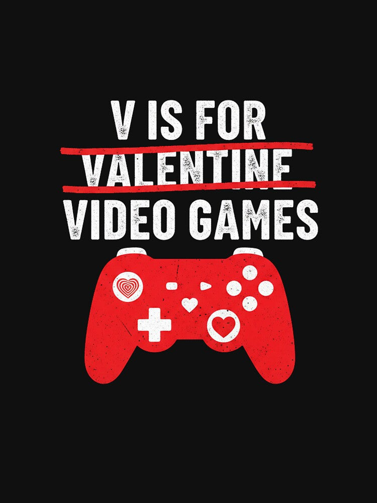 Gamer Valentine: Video Games Over Valentine's Day by Merchifyme2000