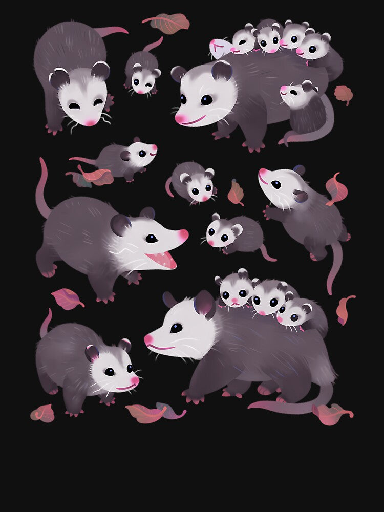 Happy Possum - Pastel by Kaleighcormack