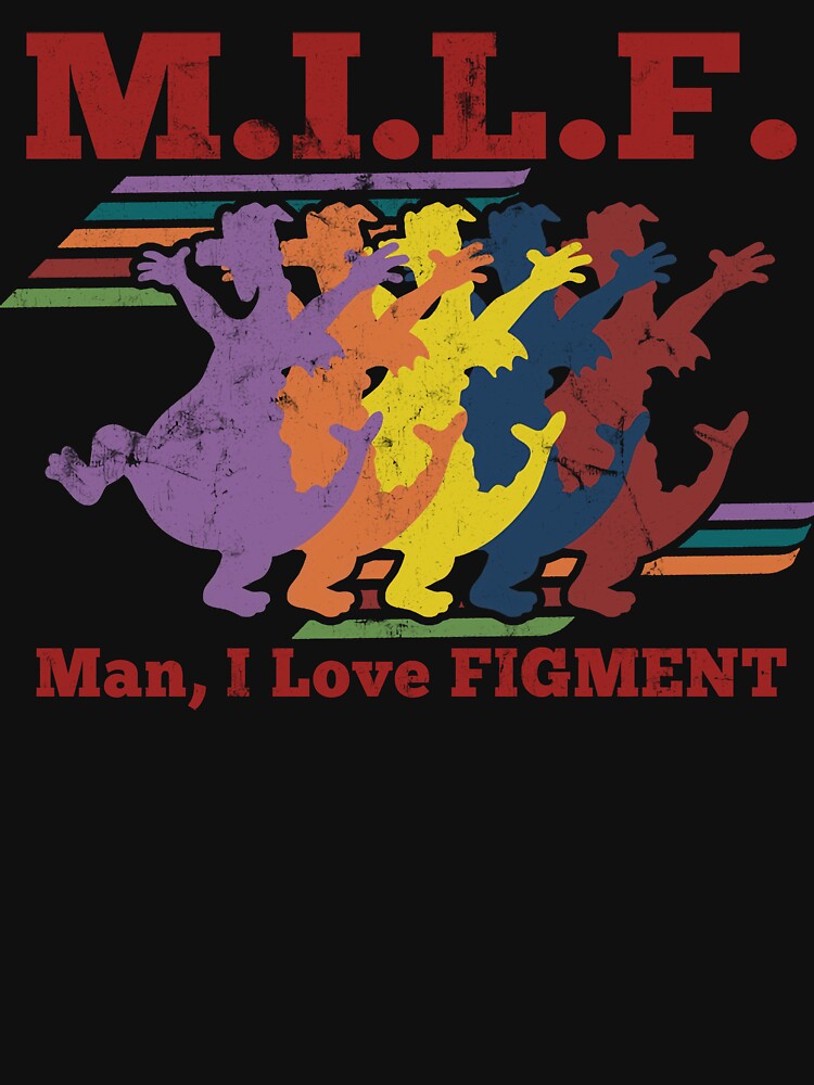 I Love Figment Purple Dragon by LaurenPRD