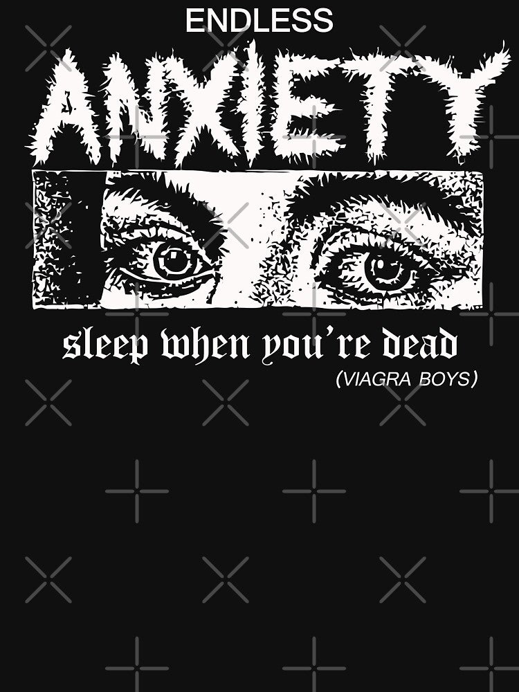 Viagra Boys Merch Endless Anxiety by RommaniShop