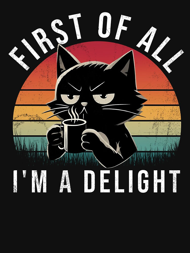 Grumpy Cat Coffee Lover Funny Shirt by LashondaGreen89