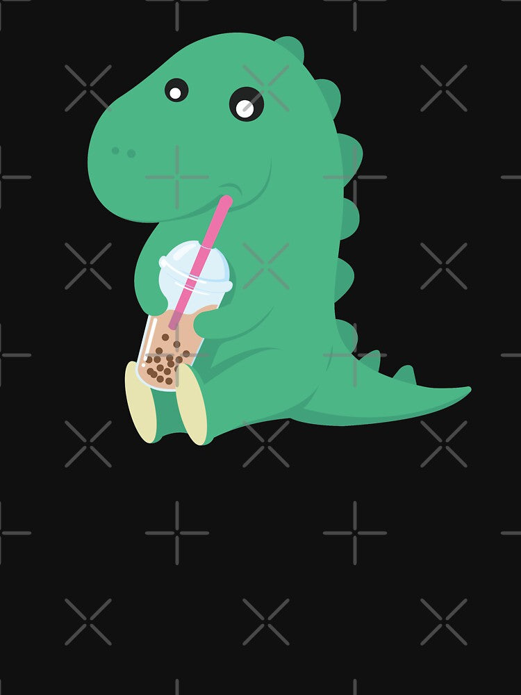 Cute Dino Boba by Marzuqi Che Rose