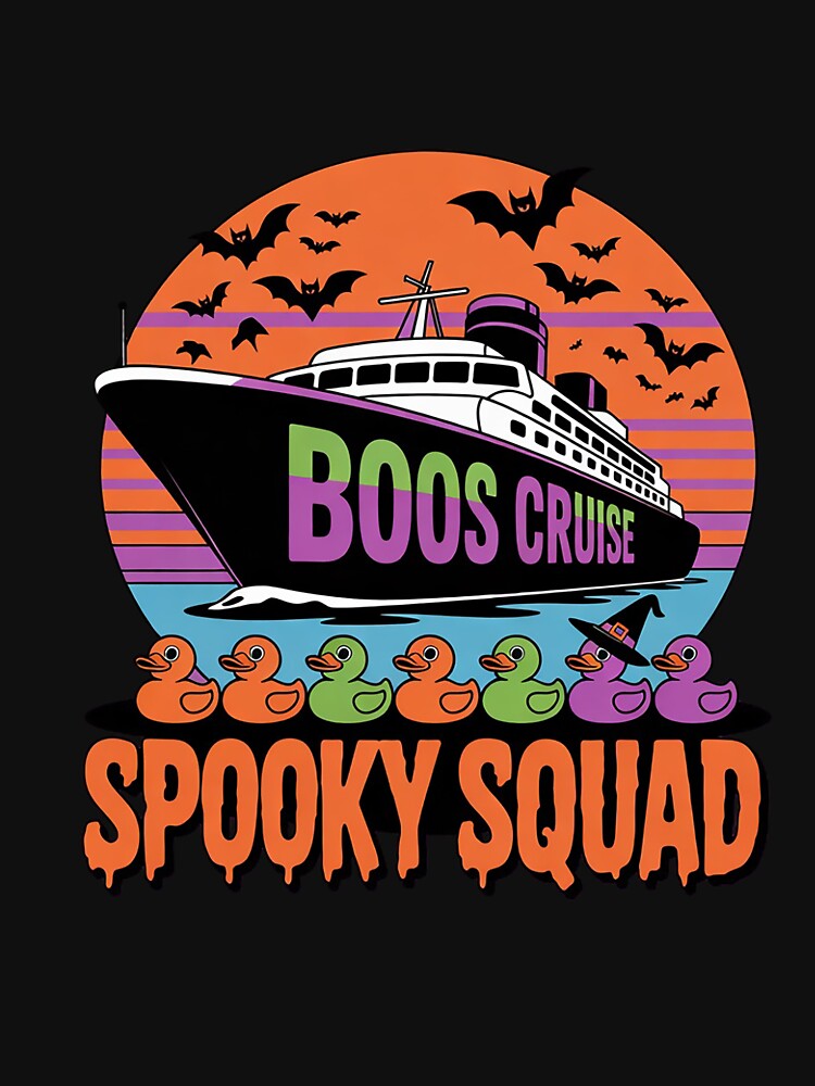 Spooky Squad Matching Boos Cruise Halloween Vacation by ClassicAnthony