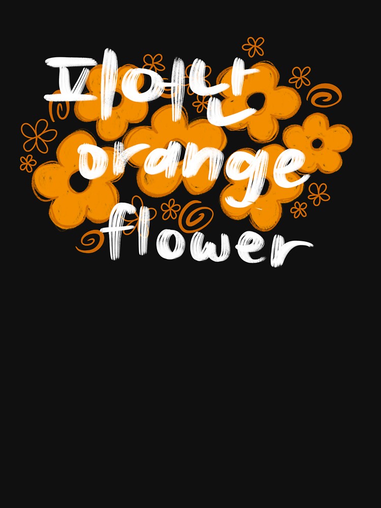 blooming orange flower by ctqjk