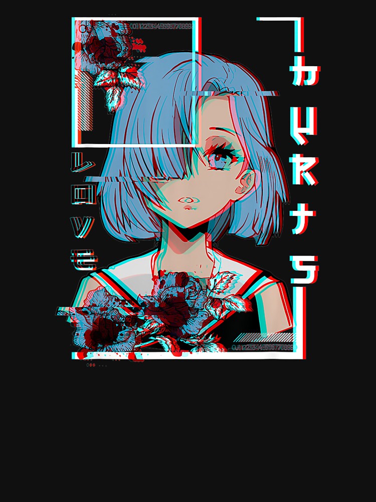 Japanese Aesthetic Vaporwave E-Girls Love Glitch Hurts 90er by Hitagivapor