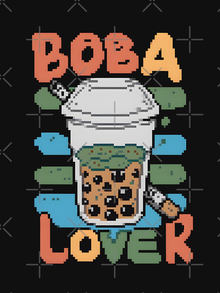 Boba Lover pixelart by PasindhuW