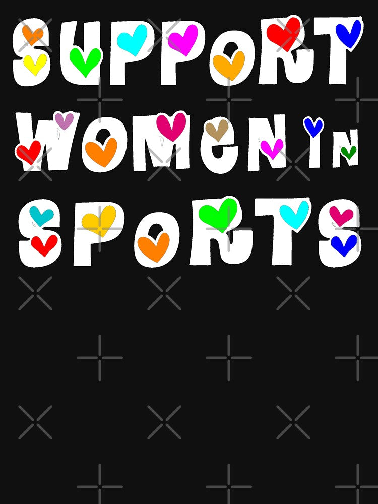 Support Women in Sports Colorful design by BenMounir