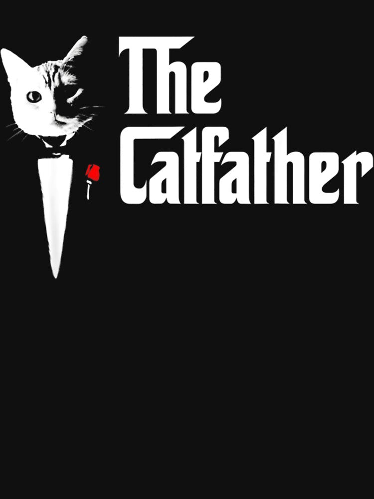 The Catfather Father Of Cats Funny Cat Dad by KatiestoreDT