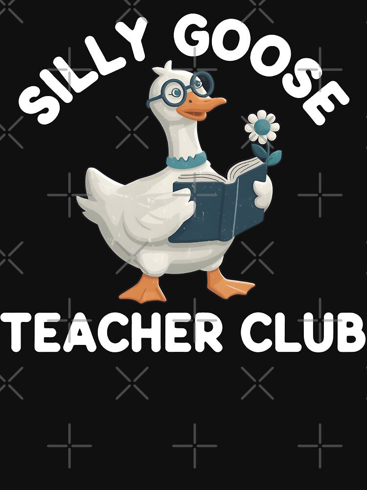 Silly Goose Teacher Club Vintage Silly Goose Reading Book by MTRBSK11