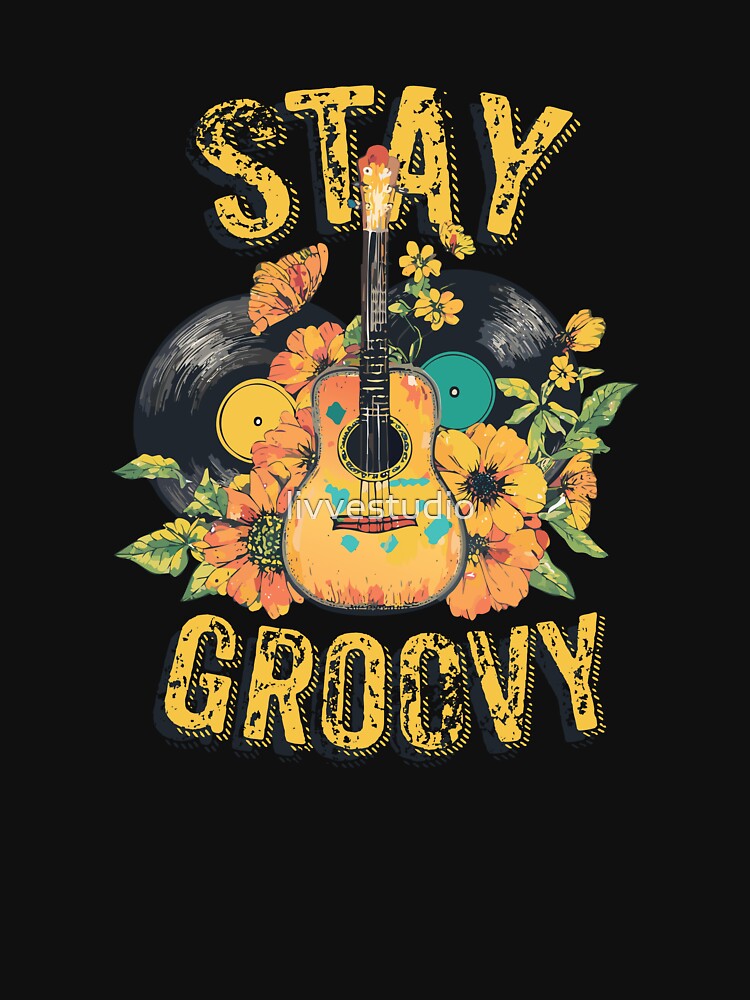 Stay Groovy - Retro Vibes by livvestudio