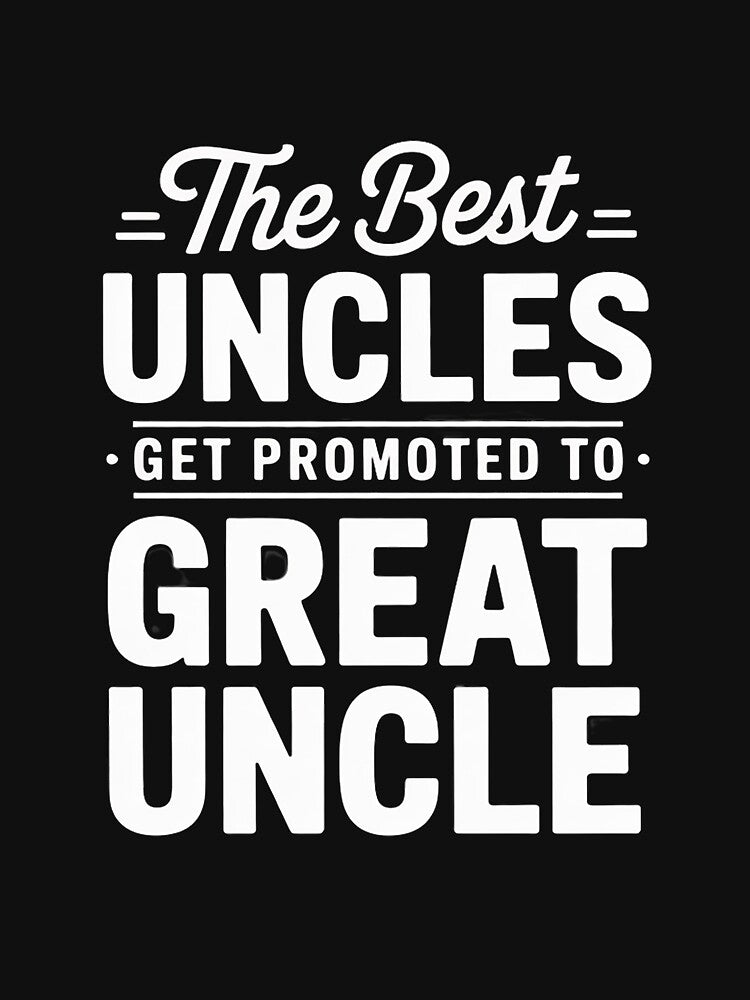 The only best uncles get promoted to great uncle by tlallimicrichi