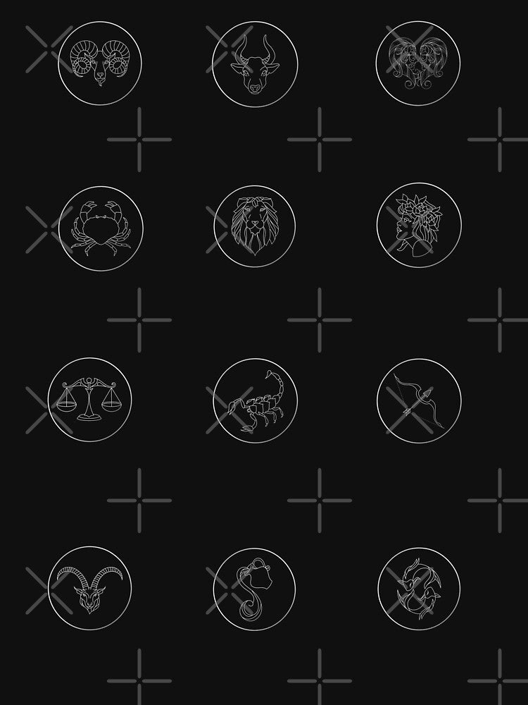 Zodiac Art Set Silver by Felicity-K