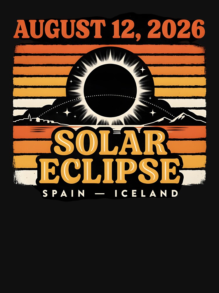 Total Eclipse 2026 August 12 Celestial Journey Through Spain and Iceland by Redgiant87x