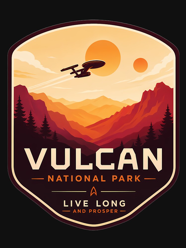 Vulcan National Park - Live Long and Prosper by FrontierCosmic