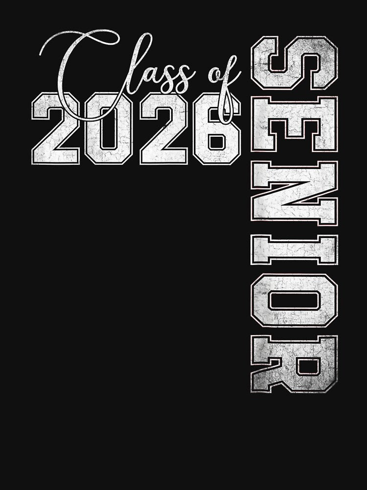 Graduation 2026 Senior 26 Graduate Class of 2026 by Cheesymatiion