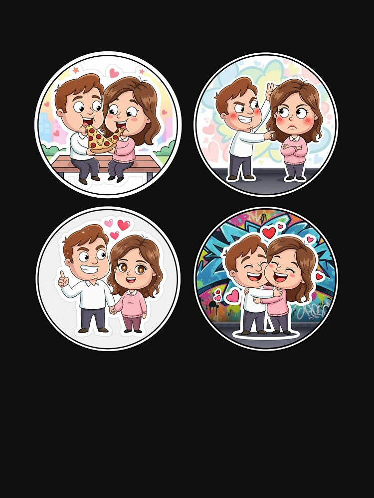 Couple Love Sticker Pack – Cute, Funny & Romantic by XIloveyouX
