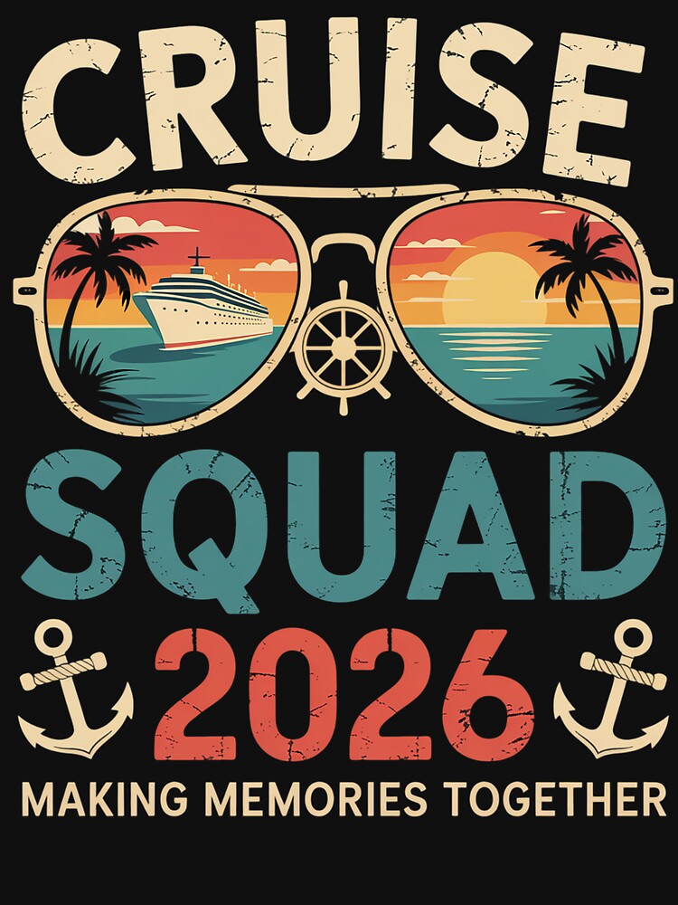 Cruise Squad 2026 Family Group Matching Cruising Vacation by SiegridOffical