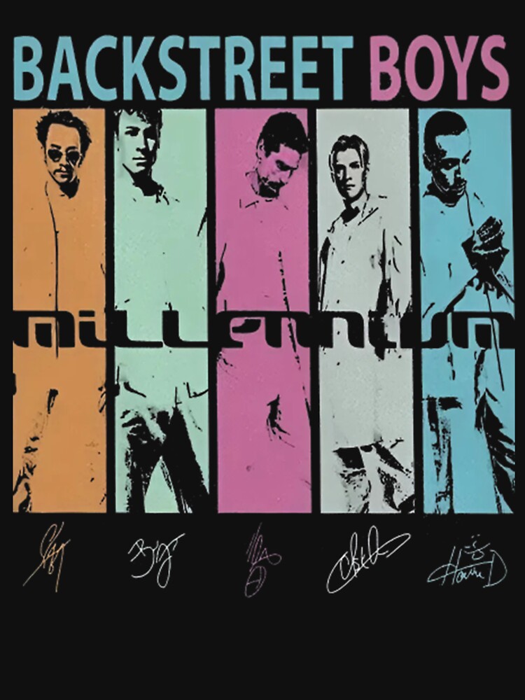 Backstreet Boys Millennium Tour Music Vintage by EmmitHegman