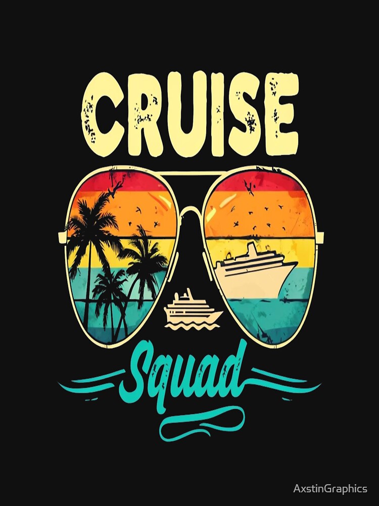 Cruise Squad  Family Group Matching Summer Vacation by AxstinGraphics