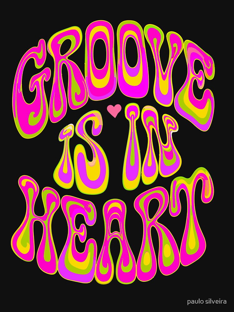 Groove is in the Heart, 70s Flower-Power – Funky & Groovy vintage Style by paulo silveira