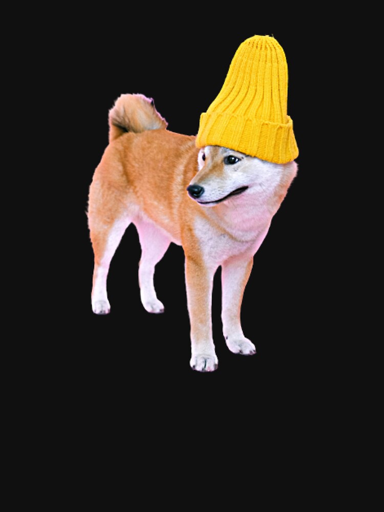 Shiba with a beanie by marjard