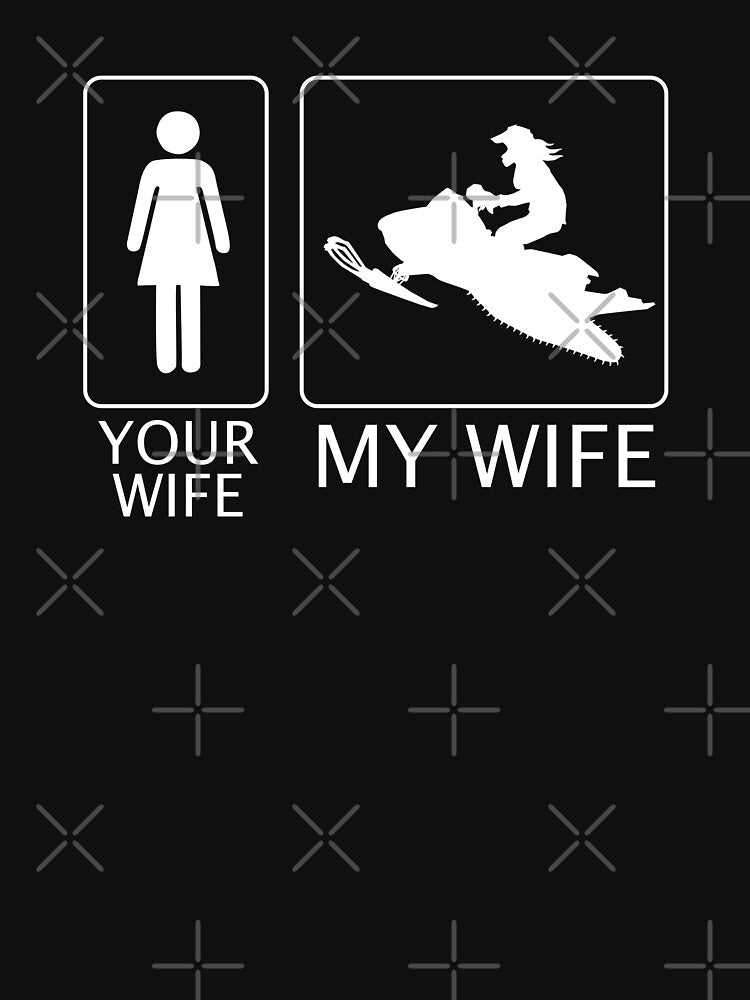 Your Wife My Wife snowmobile by NQArtist
