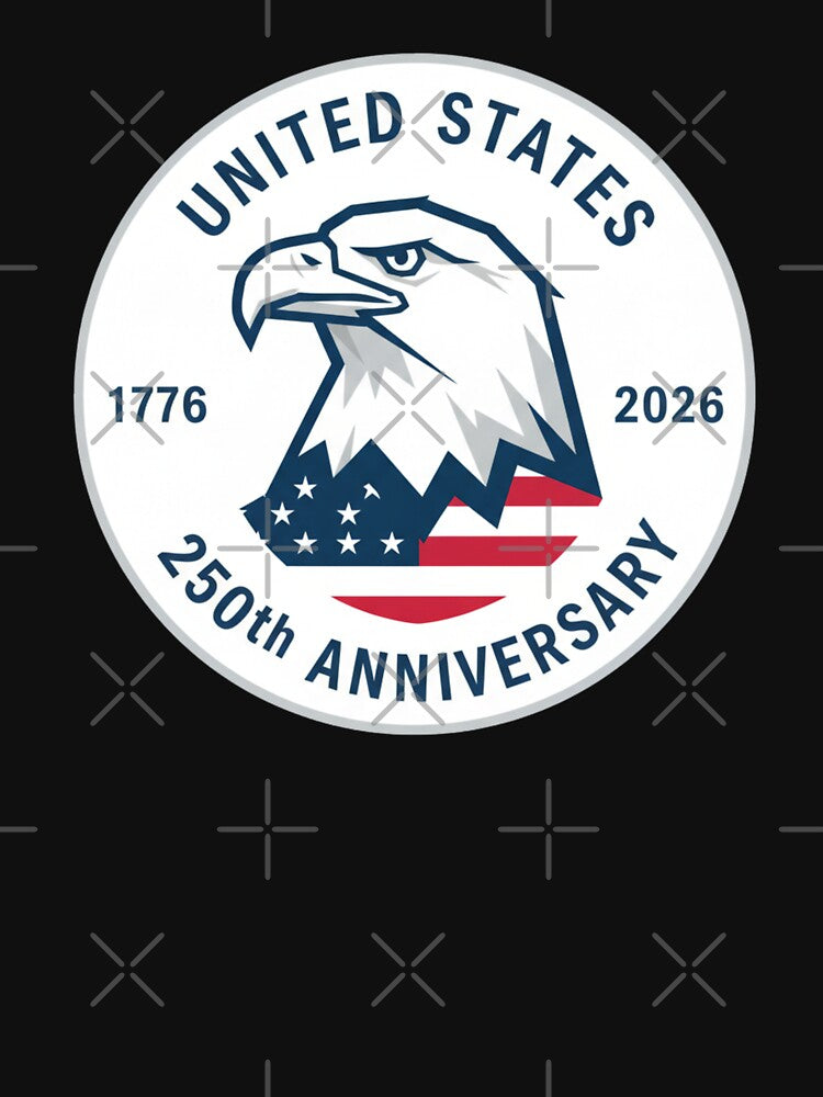 United States 250th Anniversary Patriotic Eagle Graphic for America by chattsuede