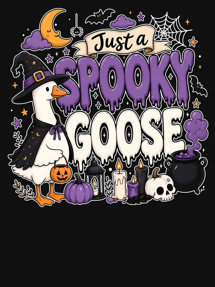 Just a Spooky Goose by ElizabethMorri2